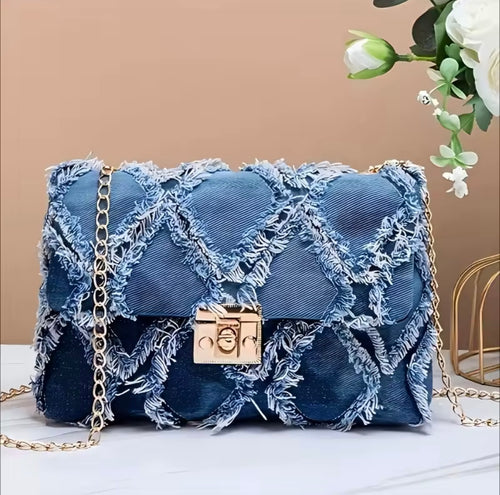 Handmade Denim Purse